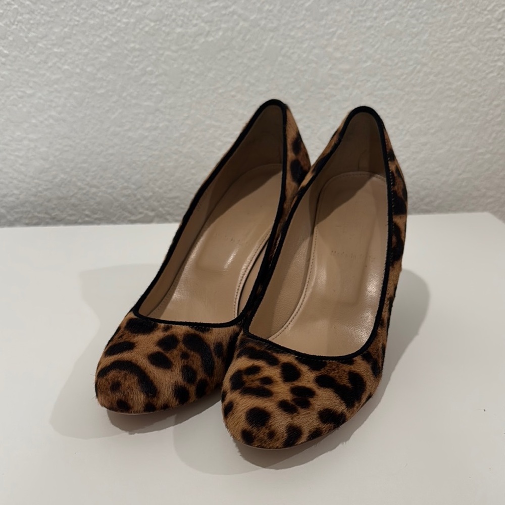 J. Crew Leopard Print Heels